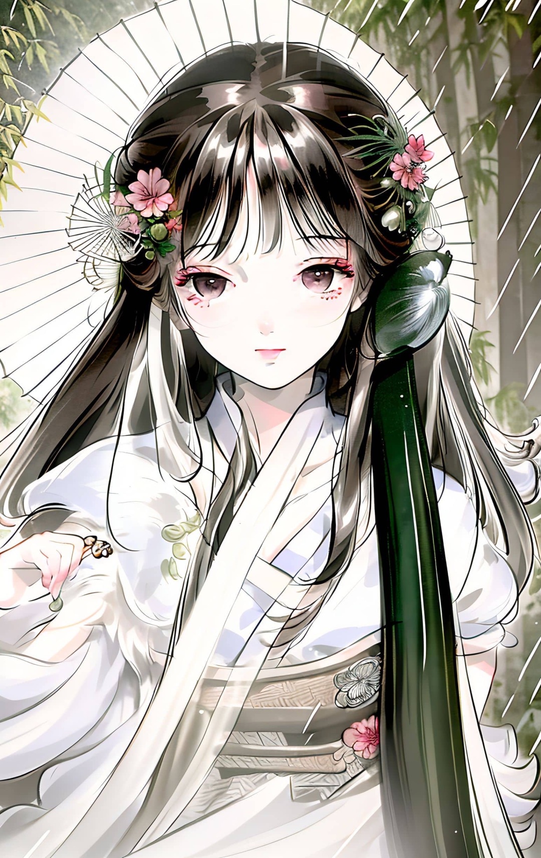 手繪美女
