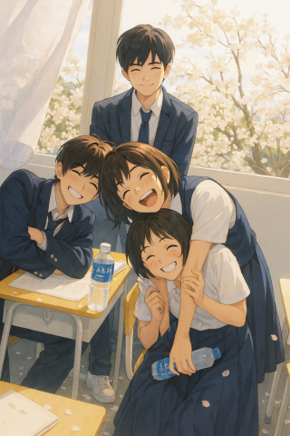 jk与高中日常