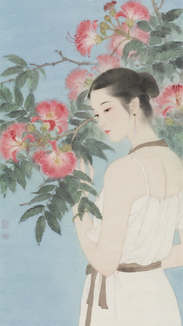 美女