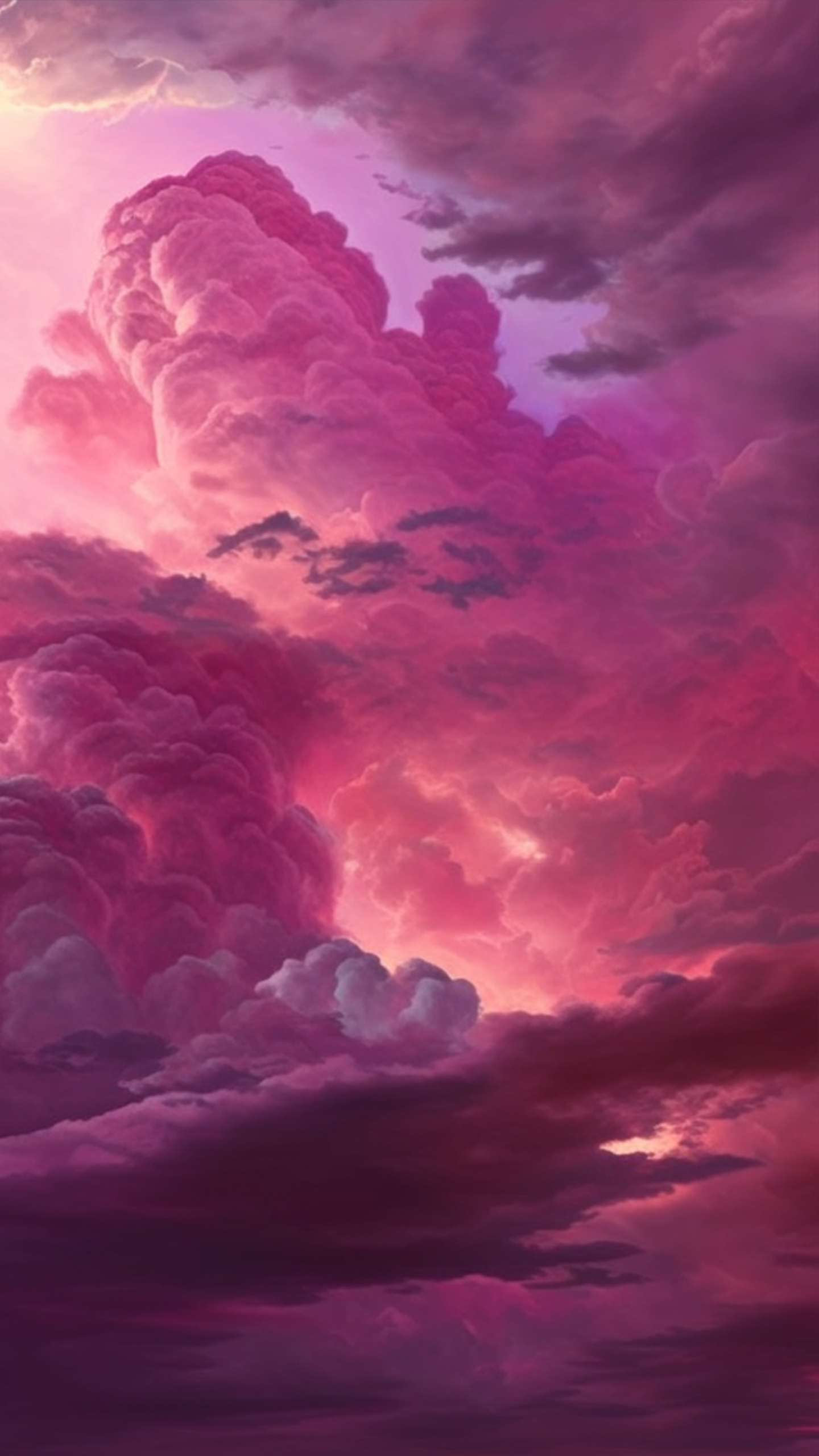 粉系雲層