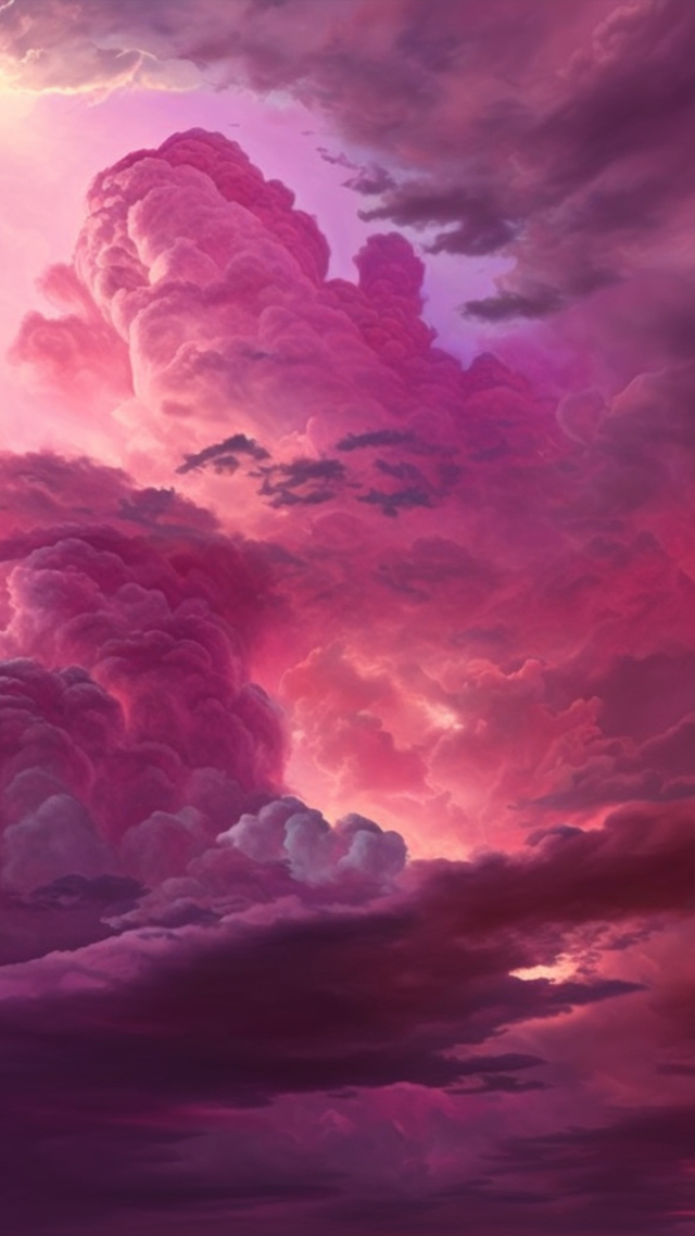 粉系雲層