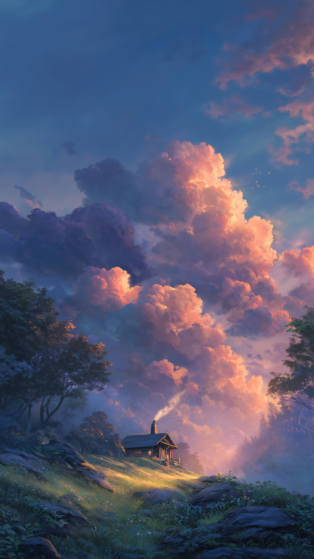 粉色蘑菇雲