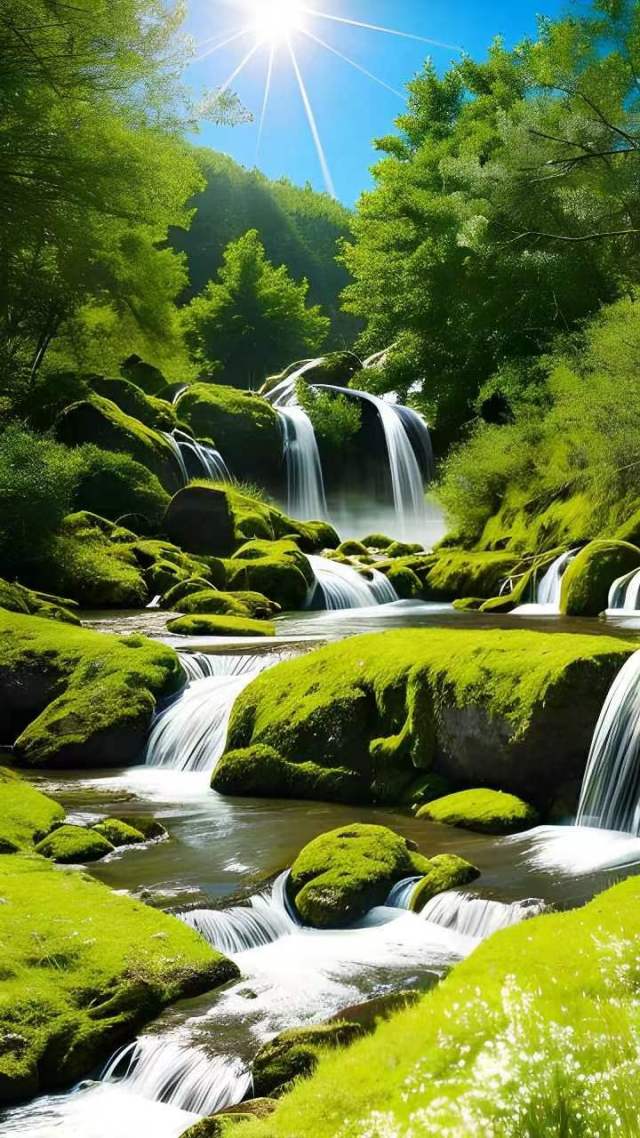 綠與水