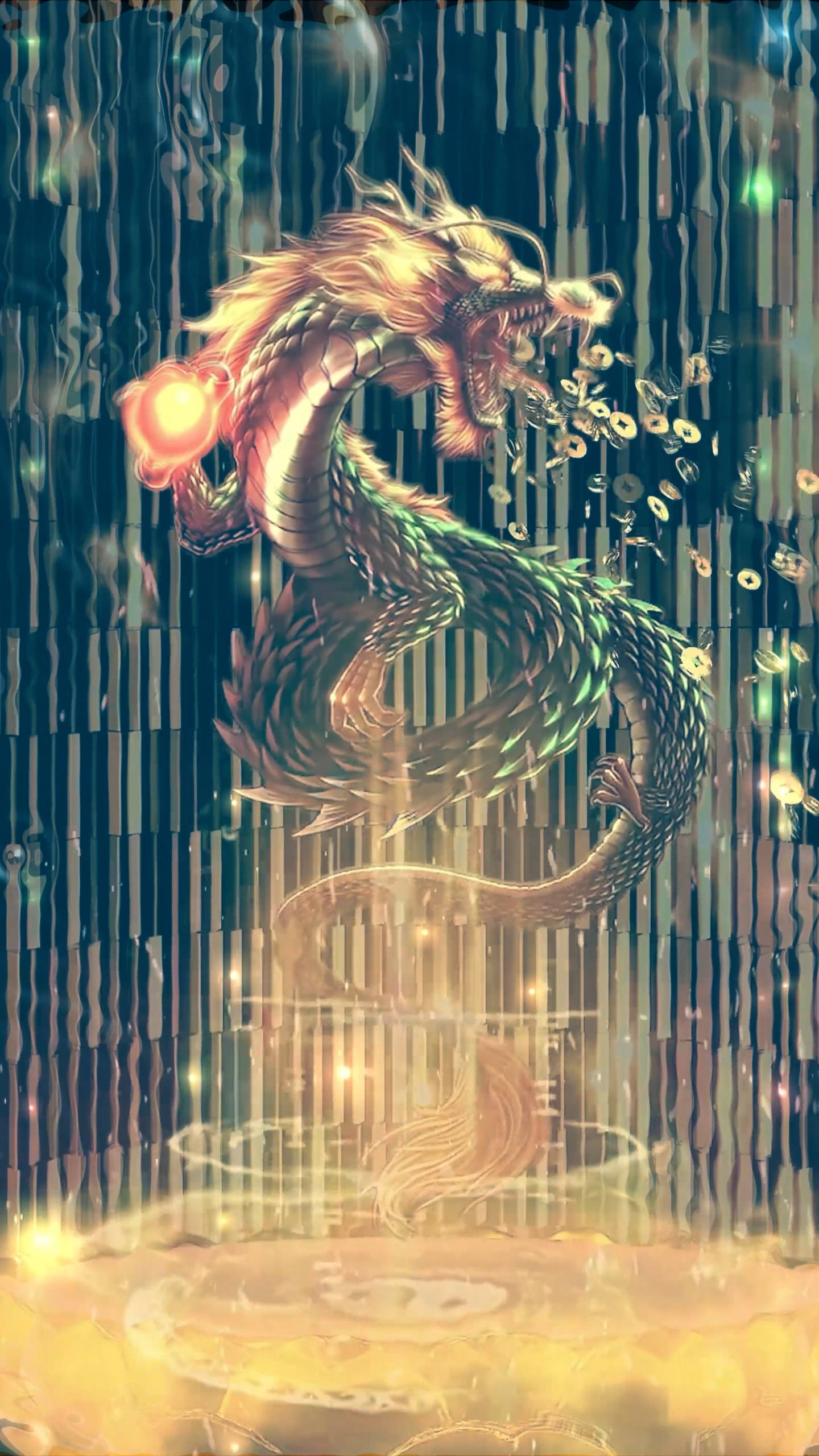 4K 發財壁紙