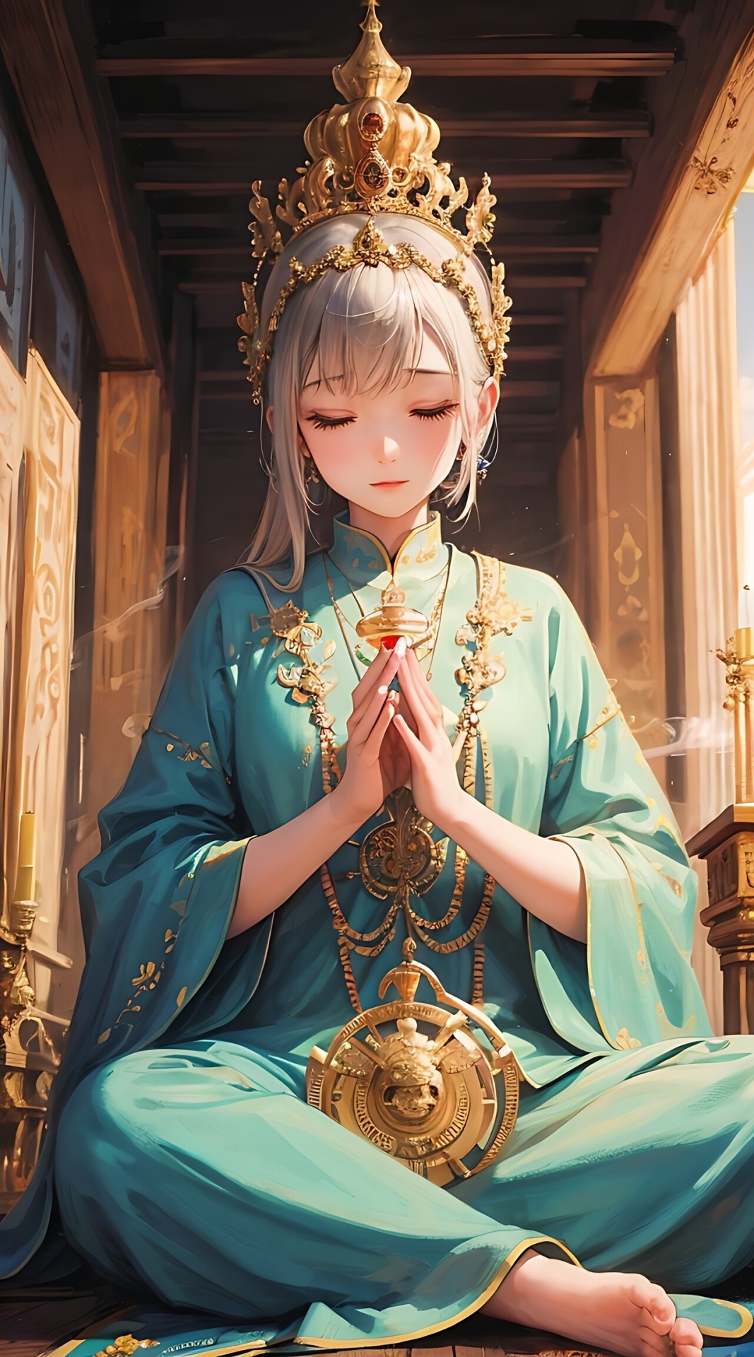 祈禱女孩
