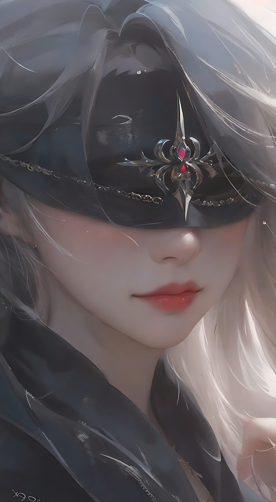 古風蒙面女俠客