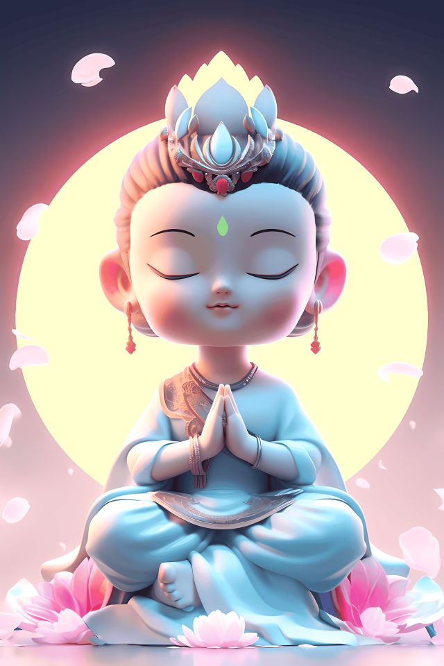 菩萨保佑(小清新手机静态壁纸) - 小清新手机壁纸下载 - 元气壁纸