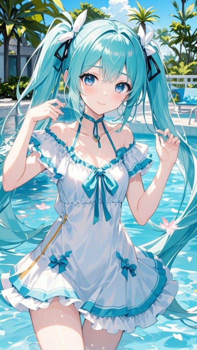 凉爽的初音未来