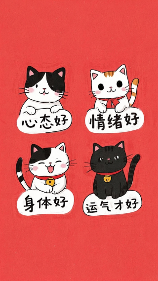 心态好 情绪好 身体好运气才好