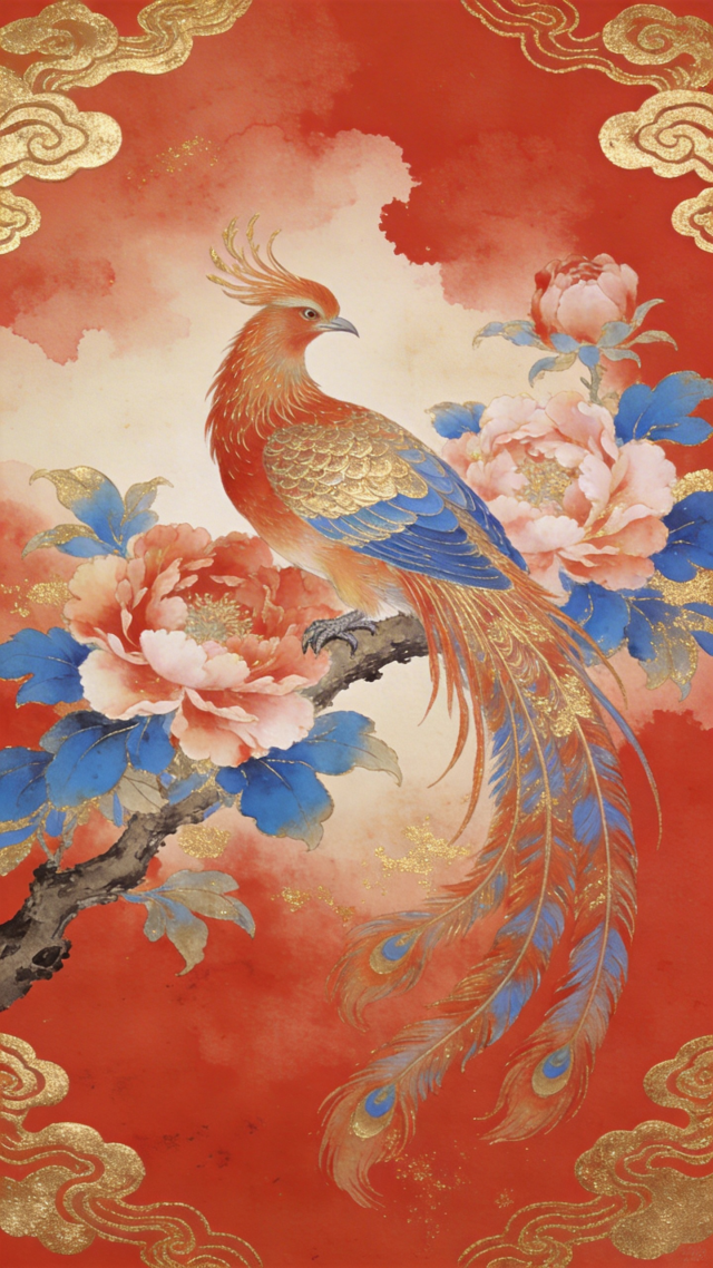 凤凰中国风吉祥壁纸
