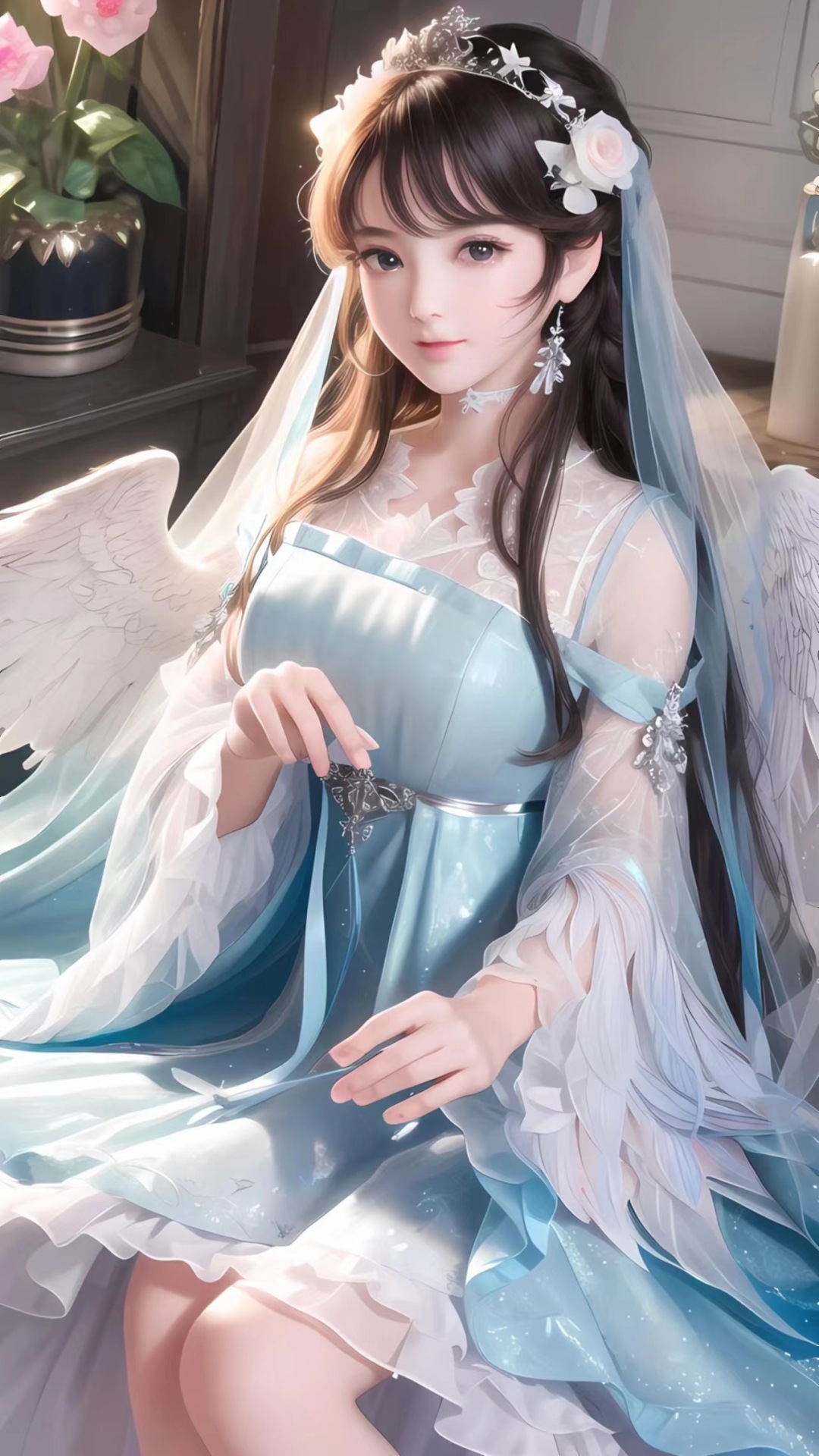 清纯古风美少女