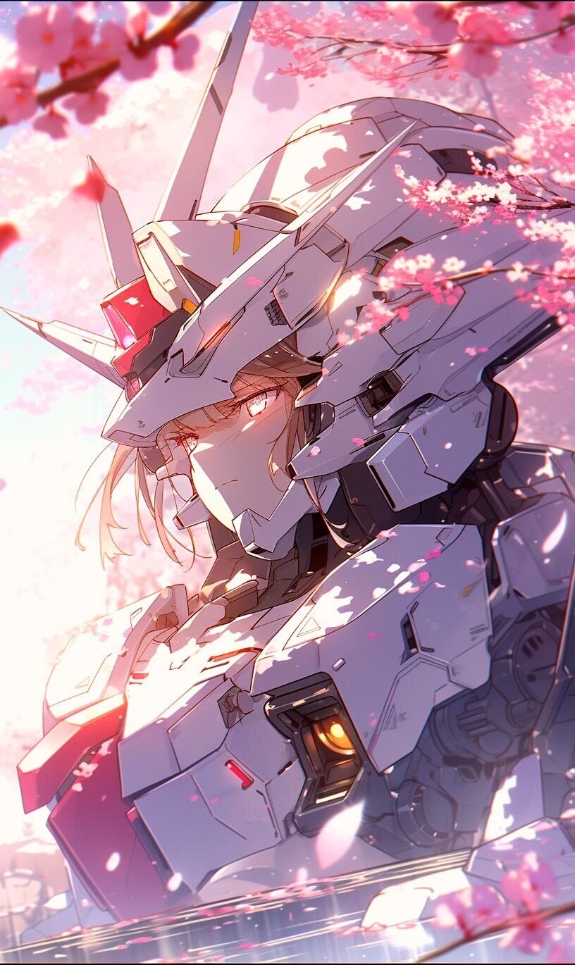 樱花粉女机甲