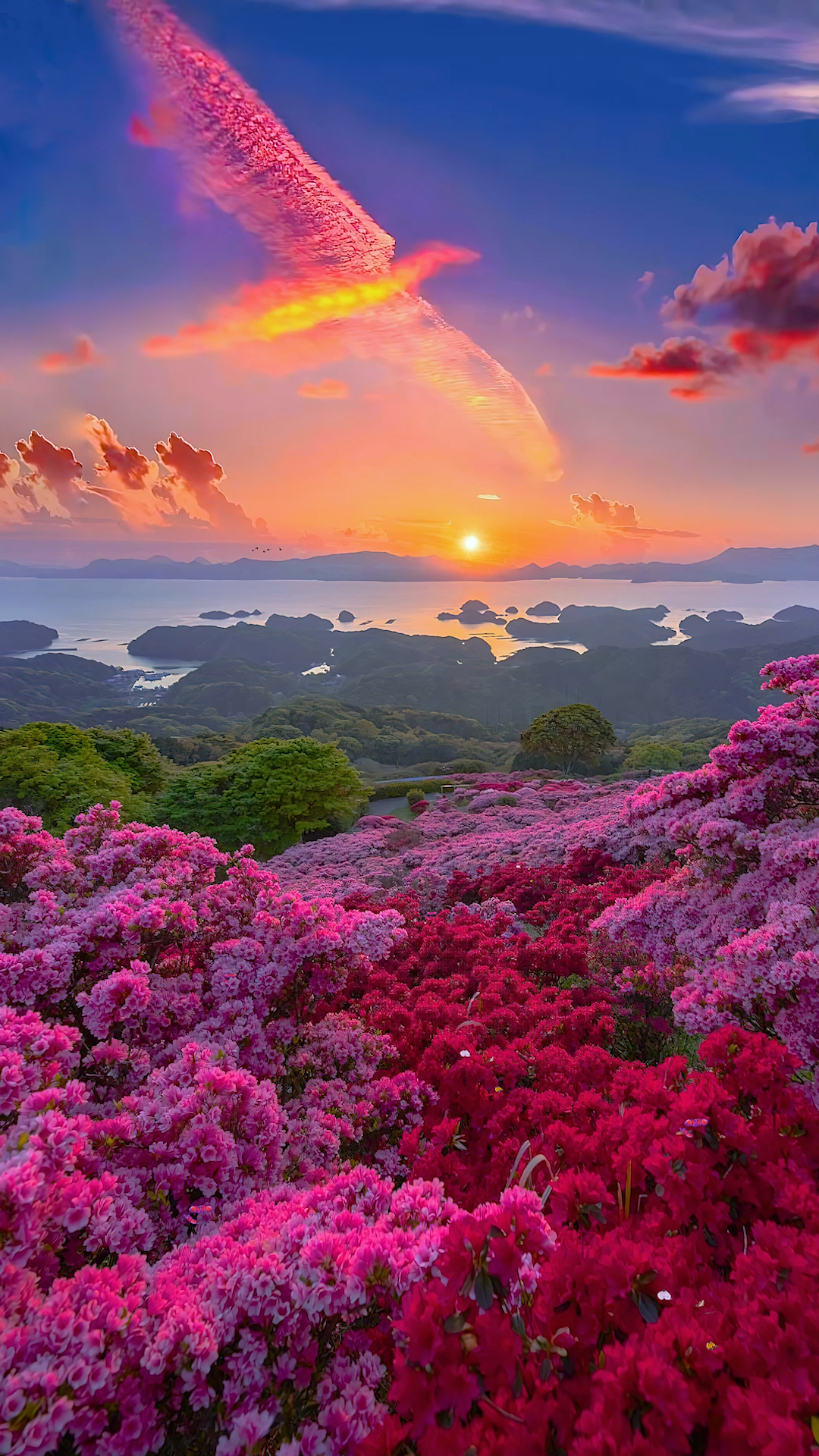 鳳凰雲花海