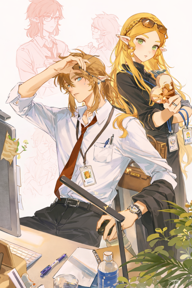 林克与塞尔达的婚后生活