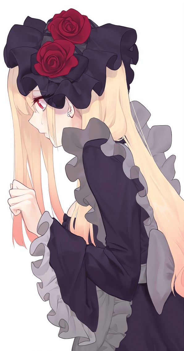 黄发美少女(动漫手机静态壁纸) - 动漫手机壁纸下载 - 元气壁纸