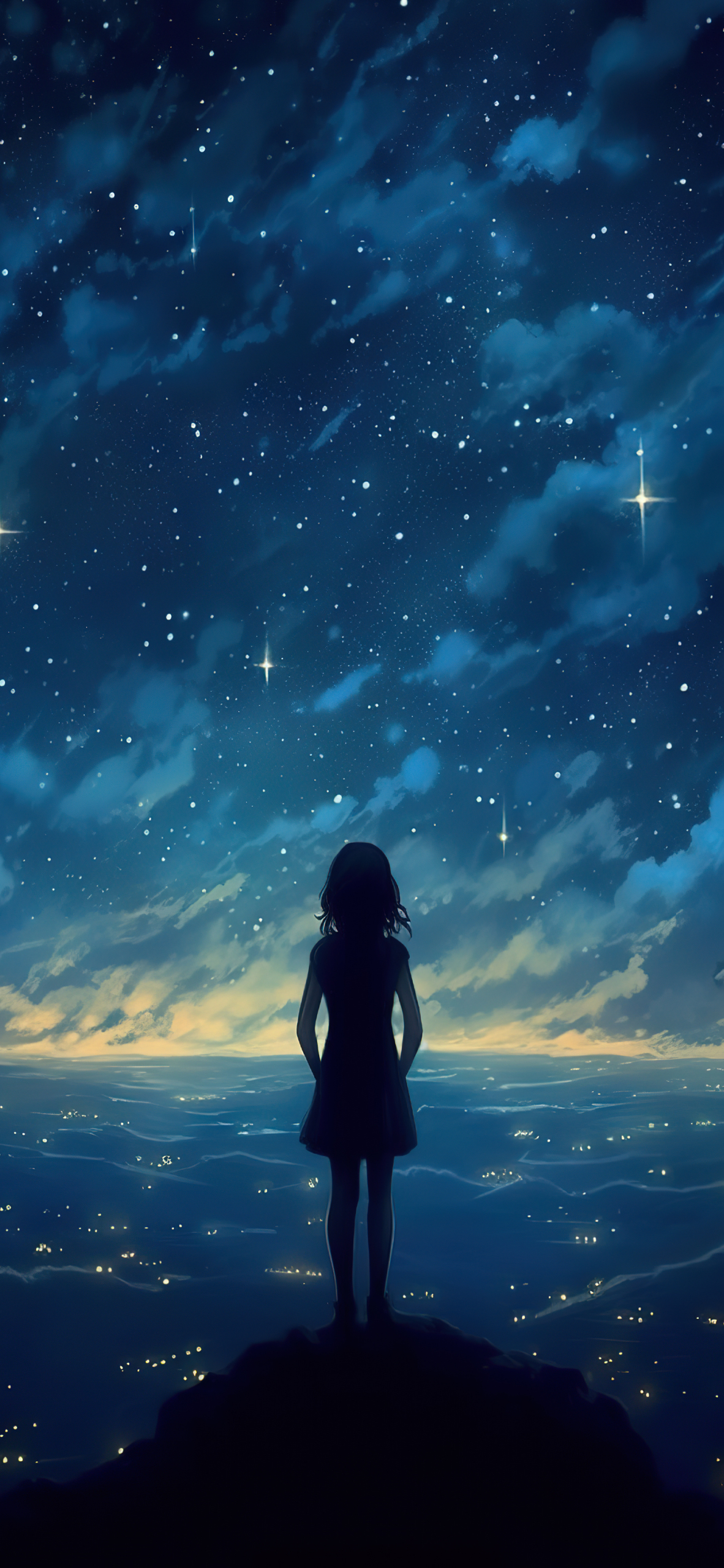 仰望星空