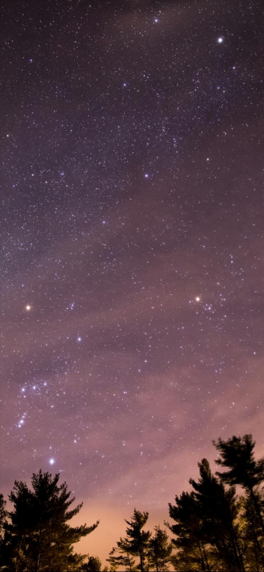 彩色星空