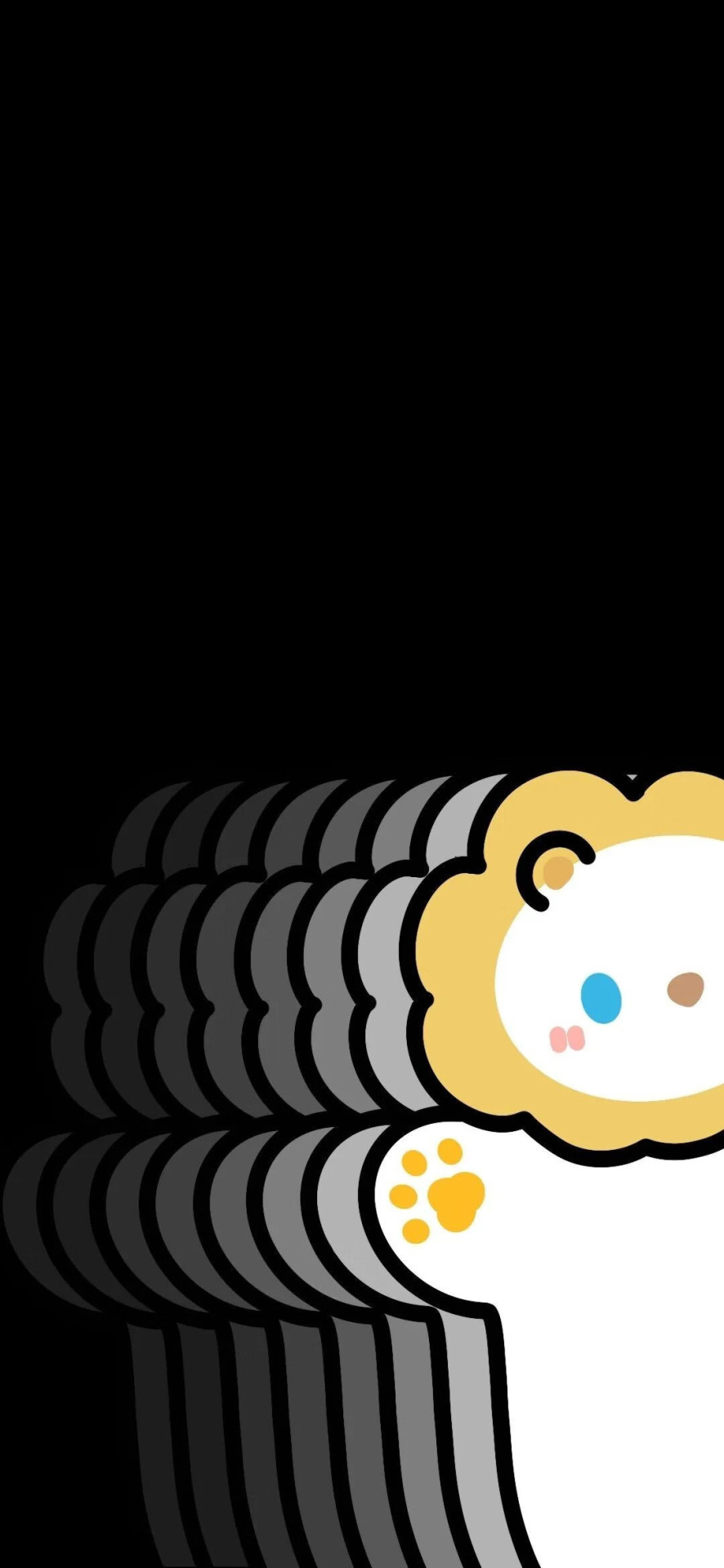 開燈壁紙