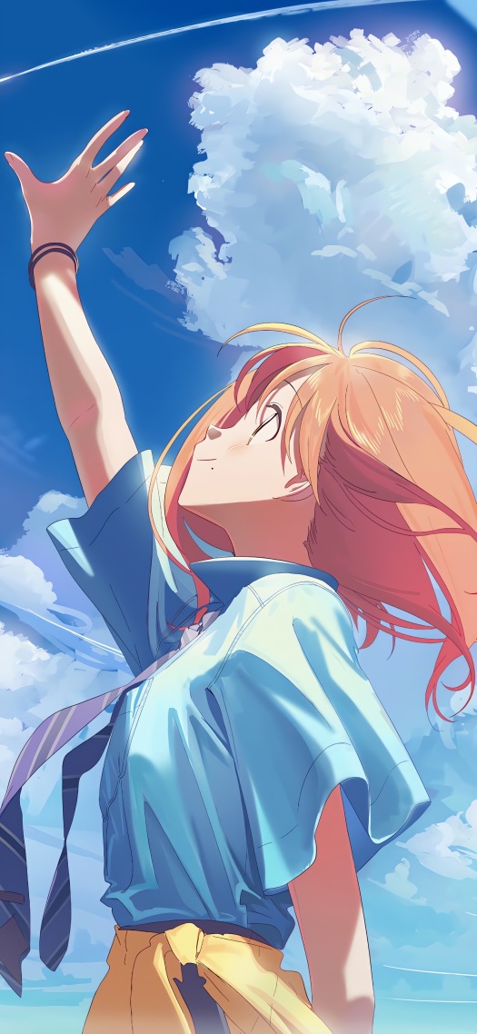 仰望天空