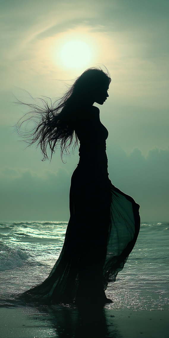海滩美女