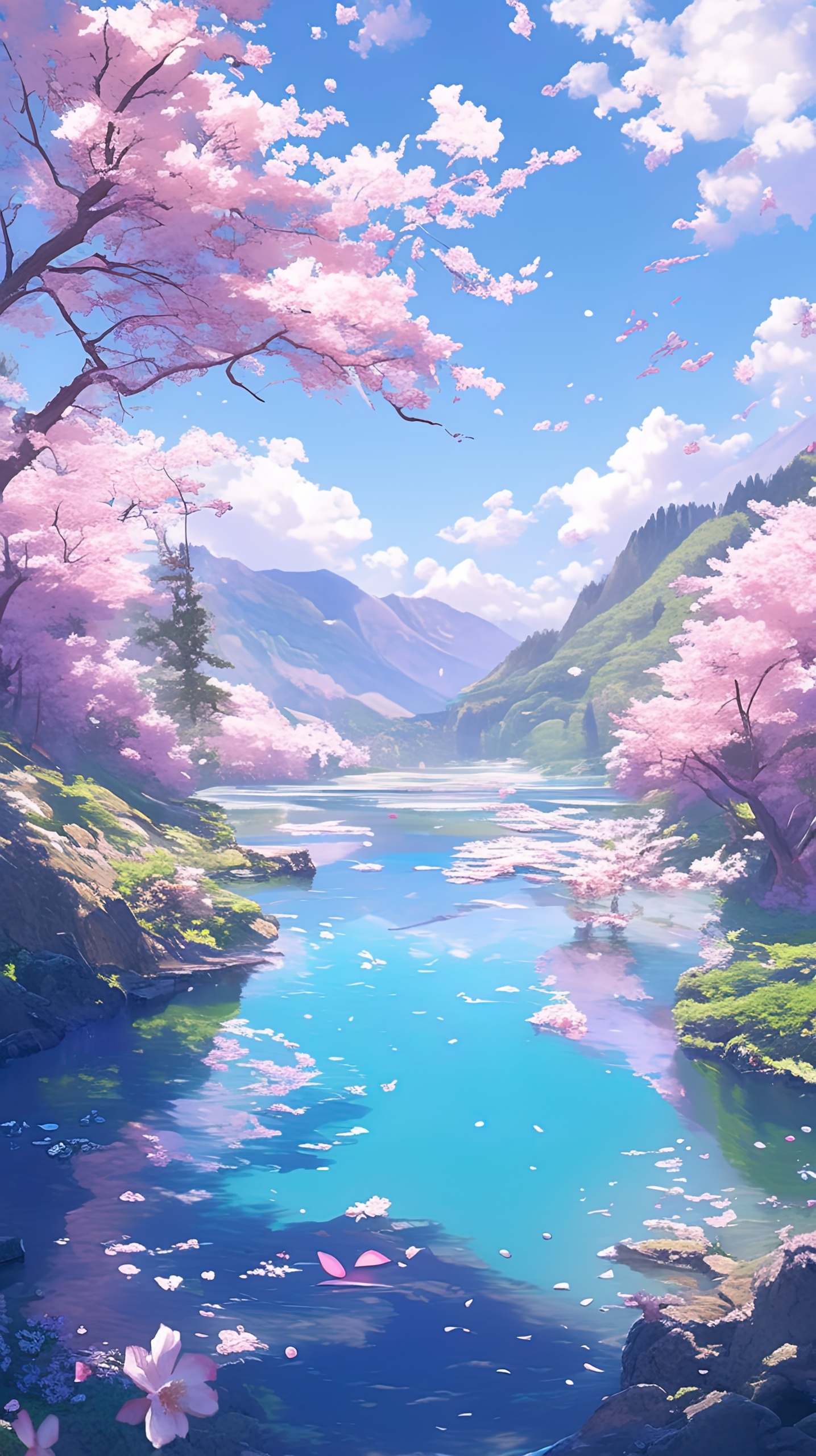 樱花河畔