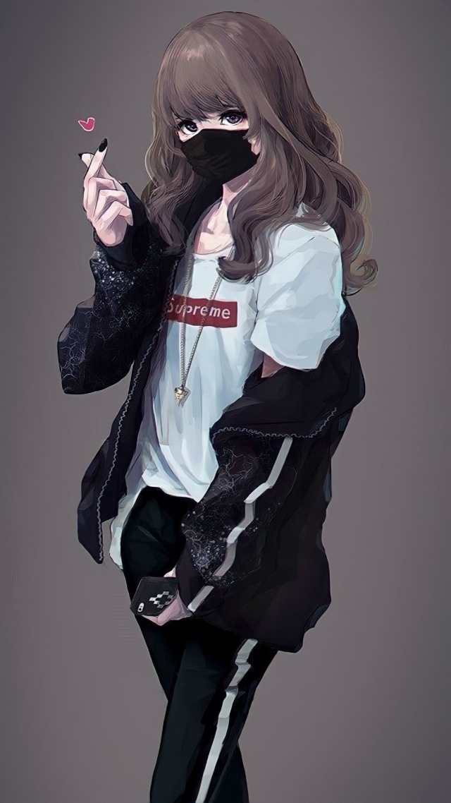 二次元動漫遊戲清純美女