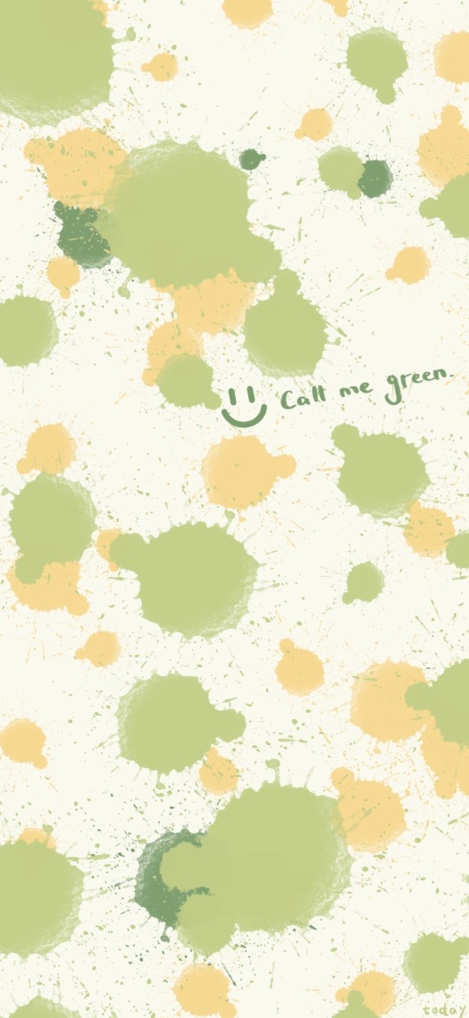 call me green
