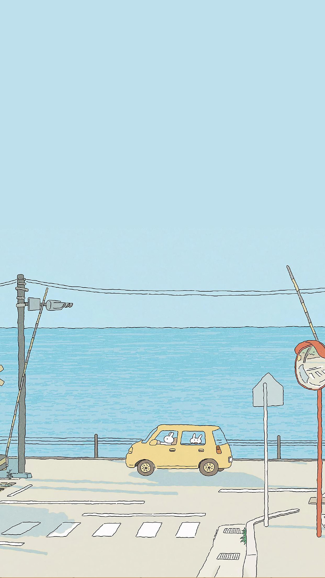 海边汽车
