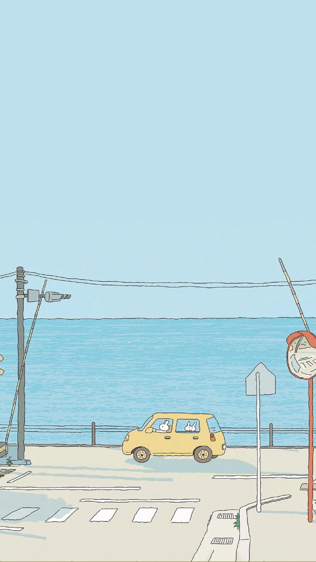 海边汽车