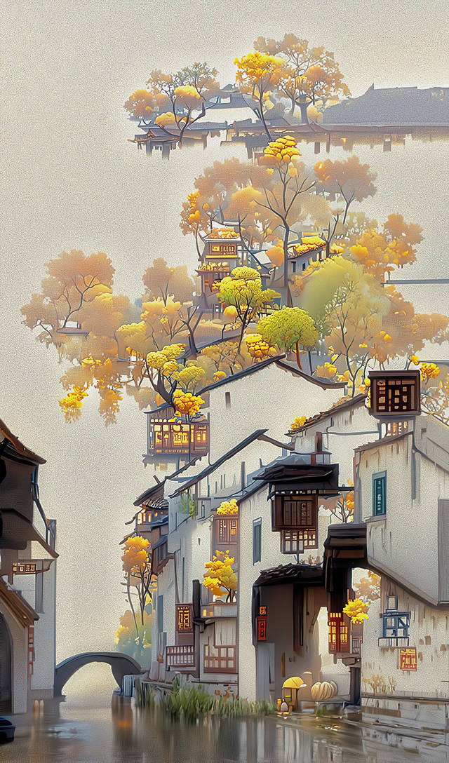 唯美國風江南
