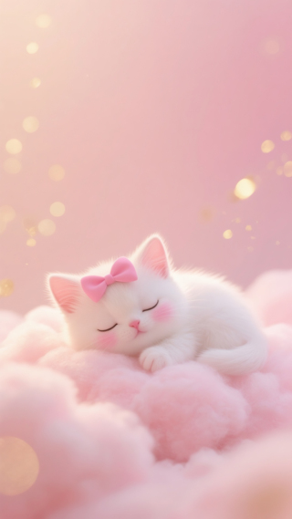 白色小奶猫