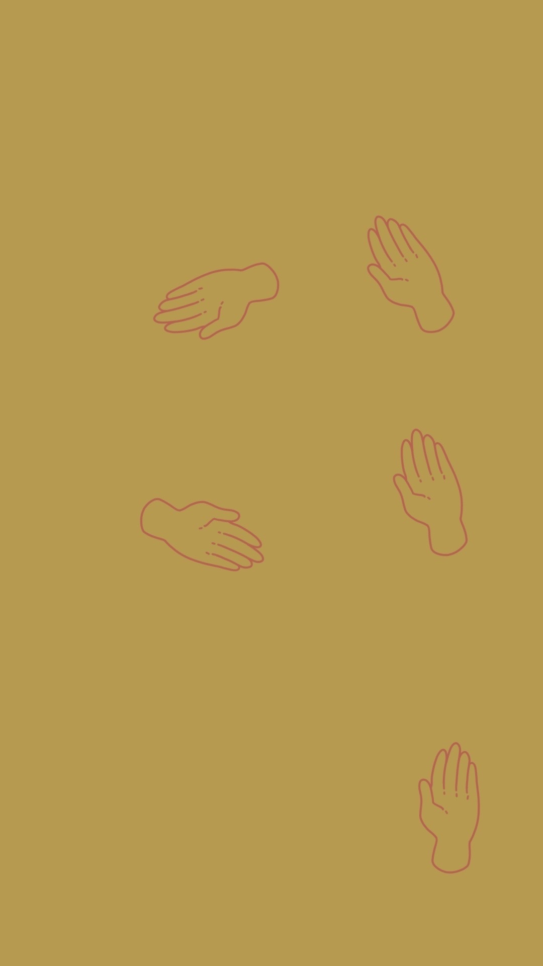 手