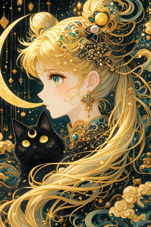 黑金美少女战士
