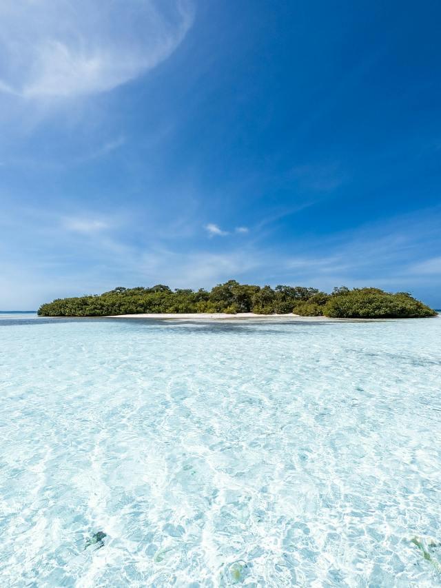 藍天白雲高清海景