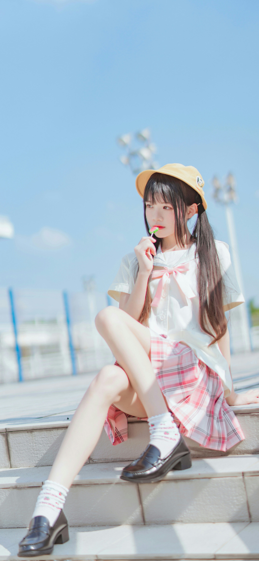 萝莉 可爱小萝莉(美女手机静态壁纸) - 美女手机壁纸下载- 元气壁纸