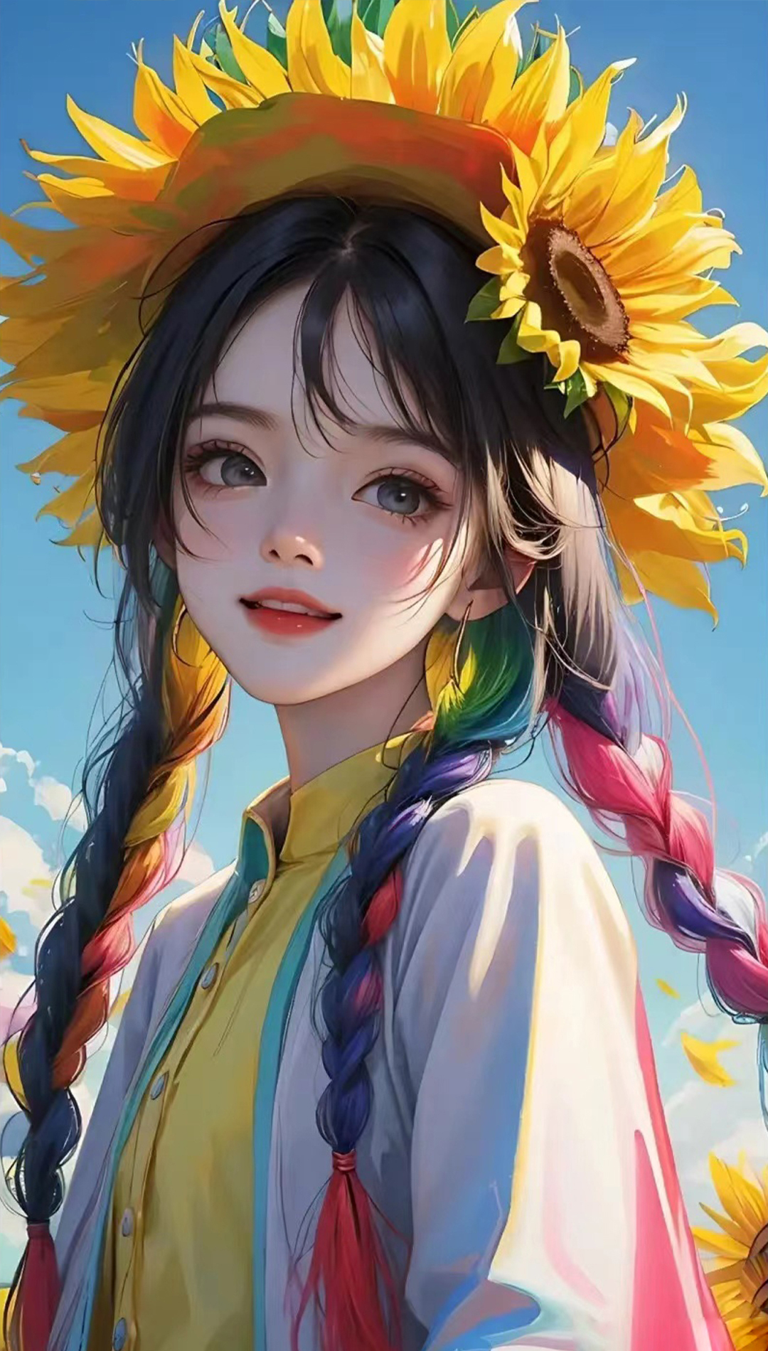 太阳花女生
