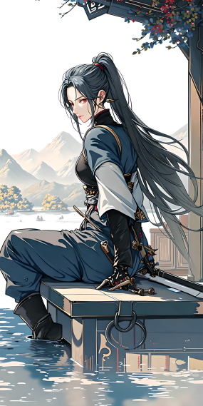 国风女剑客