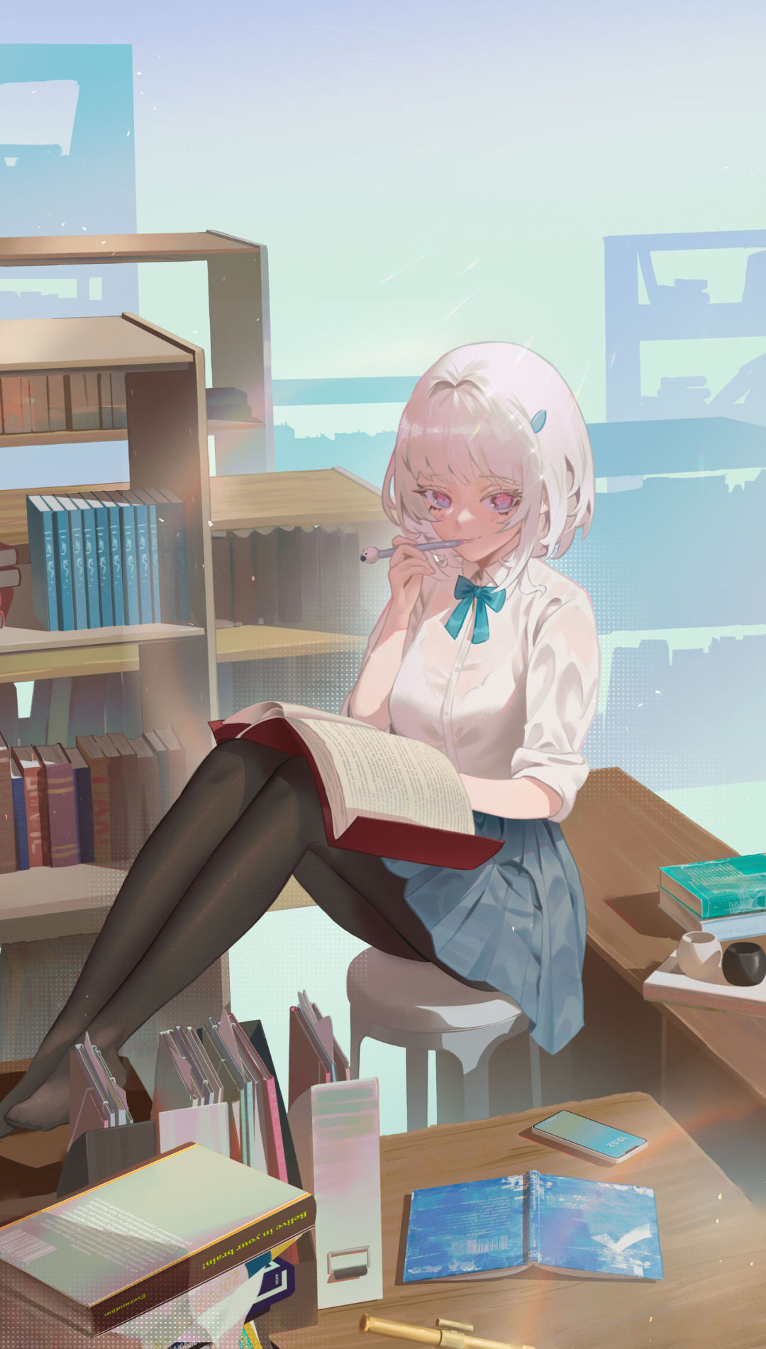 爱学习的女孩~