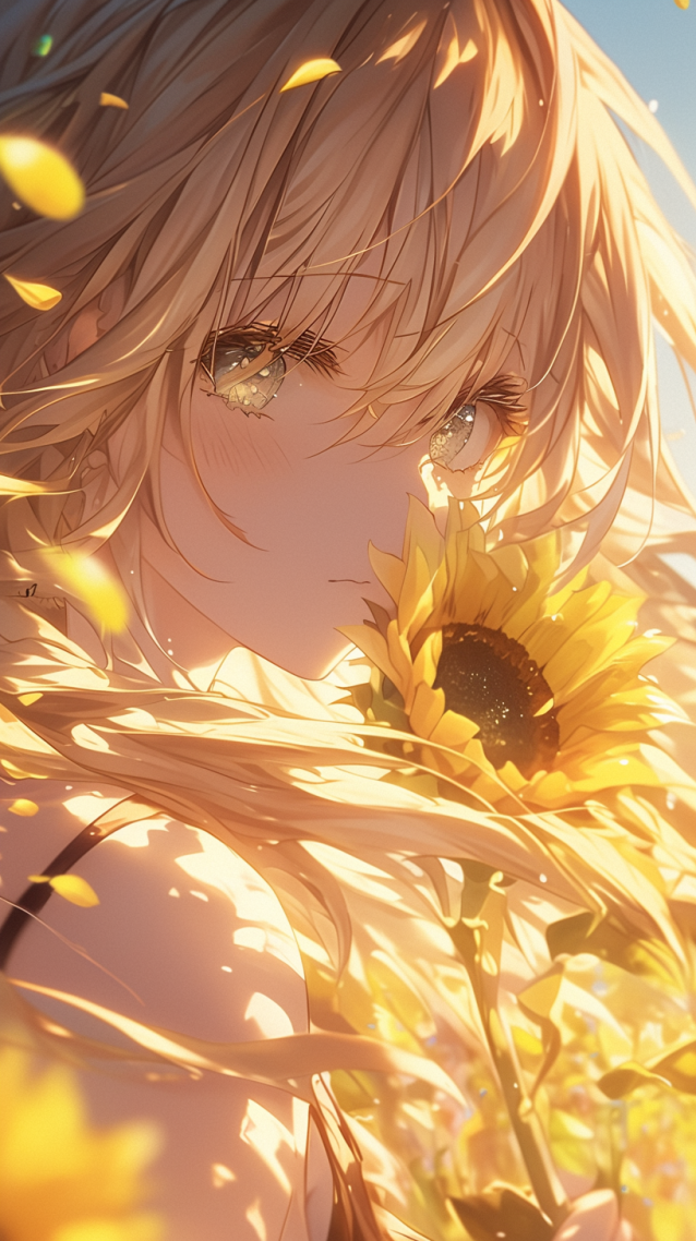 向阳少女