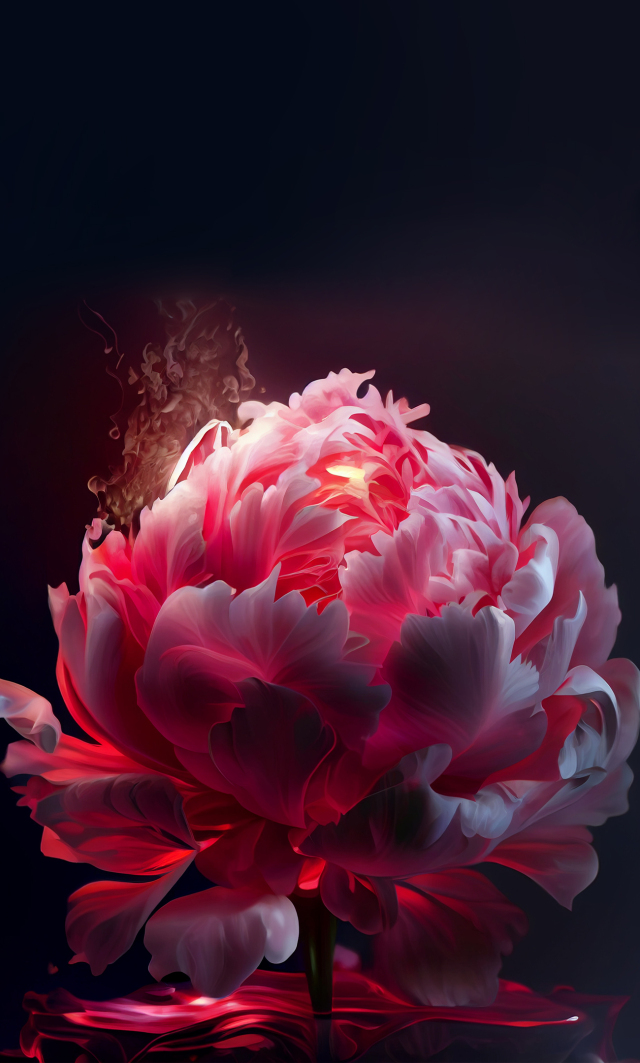 治愈 牡丹