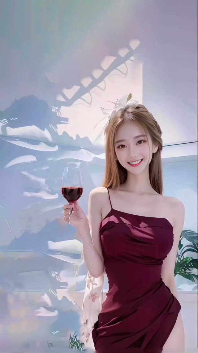 酒杯美女③