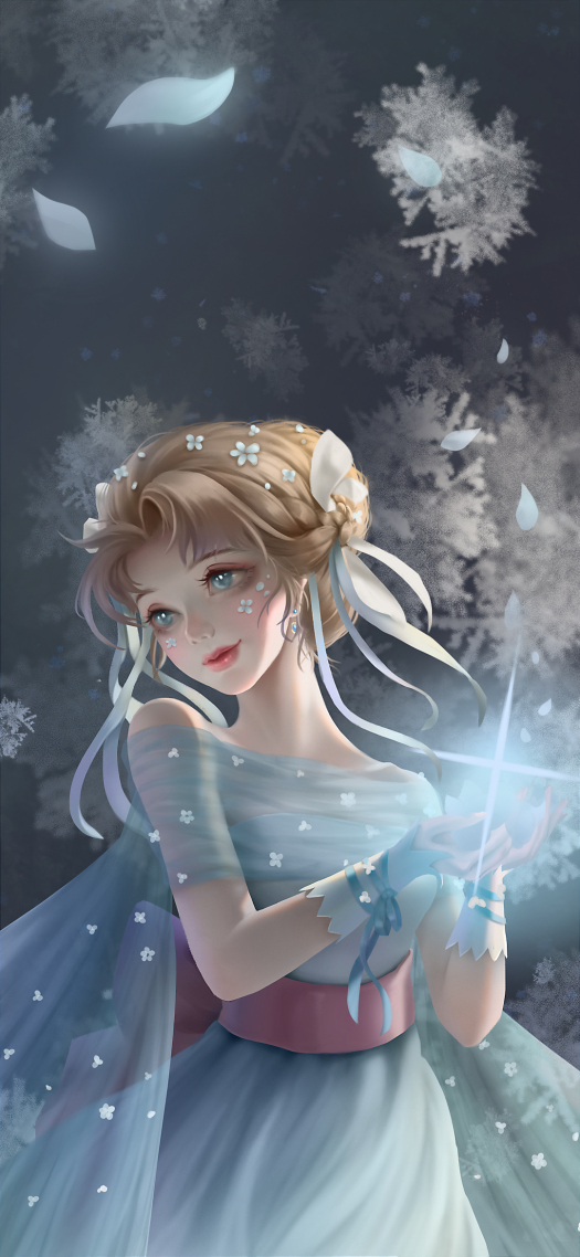 藍紫花