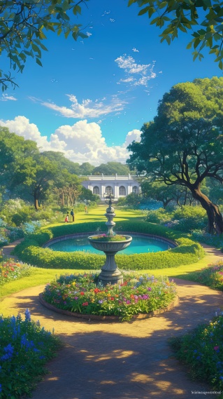 清新阳光花园