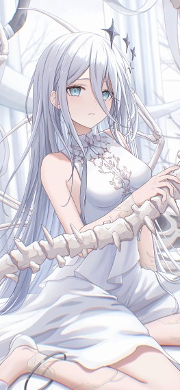银发少女