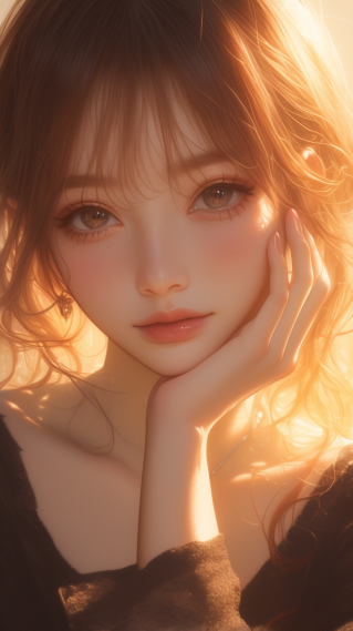 气质阳光美女
