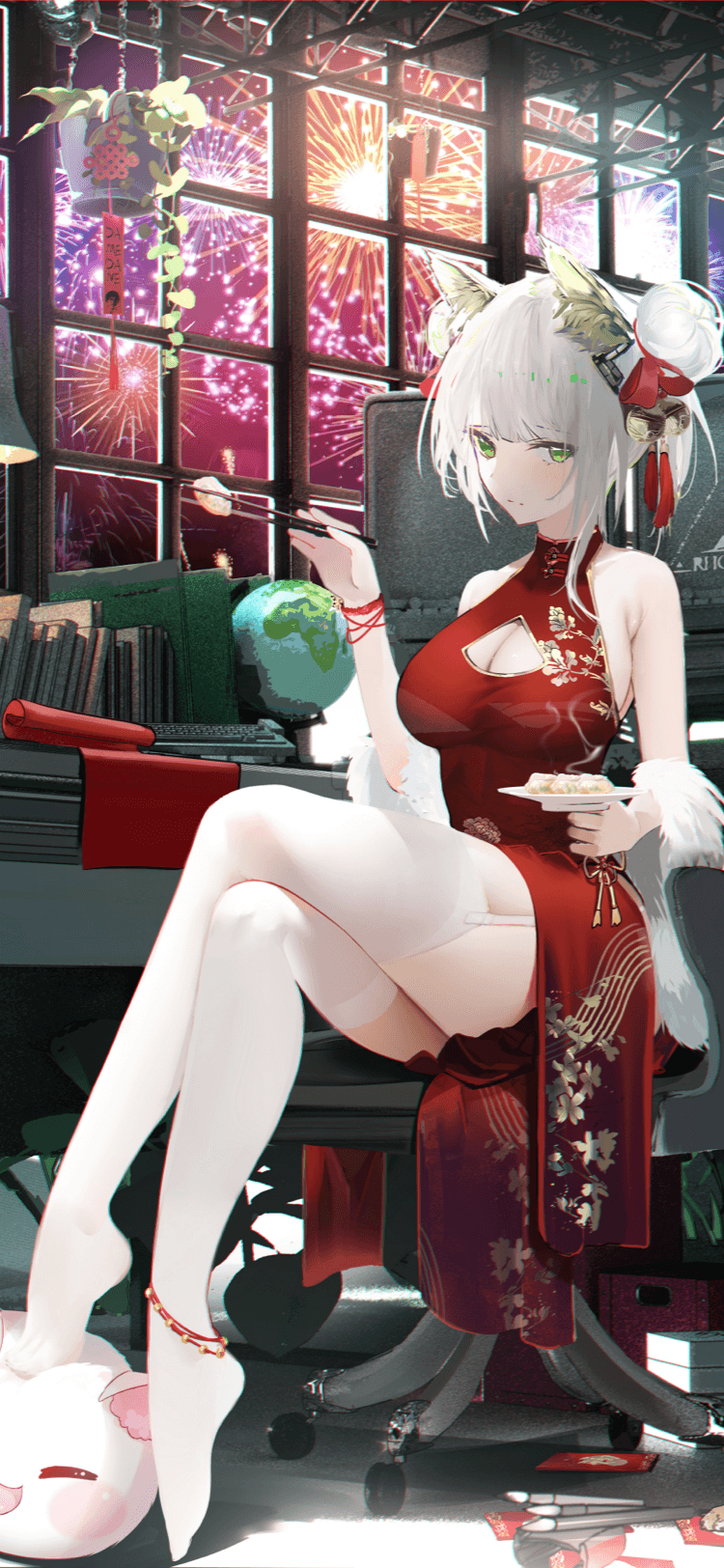 手機桌面圖片凱爾希新年-主題桌面