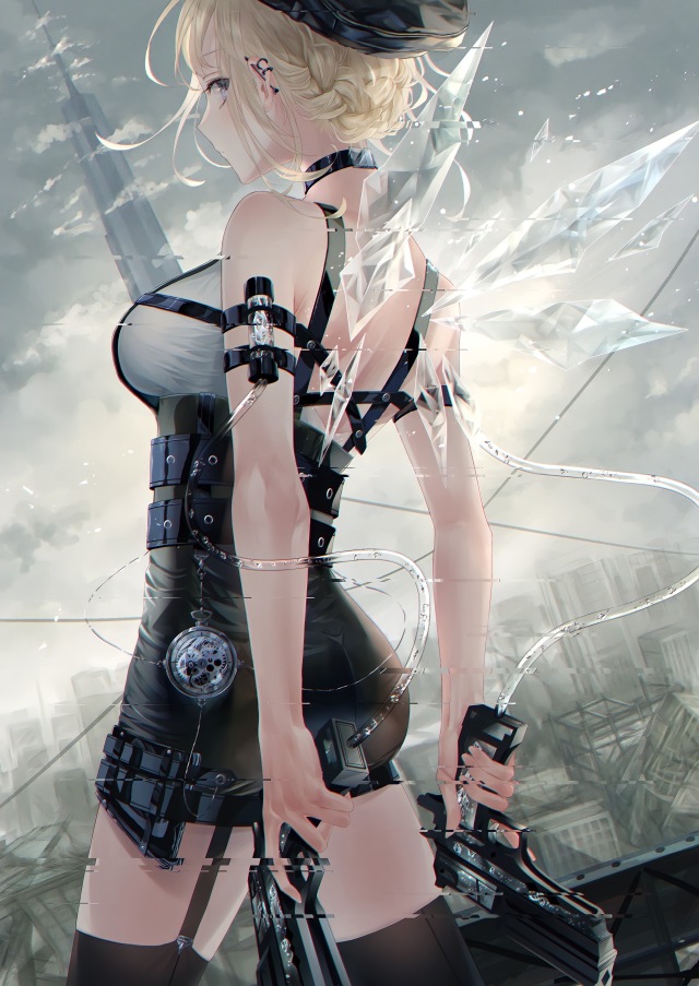 二次元動漫遊戲性感美女