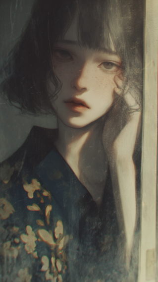 忧郁气质女神