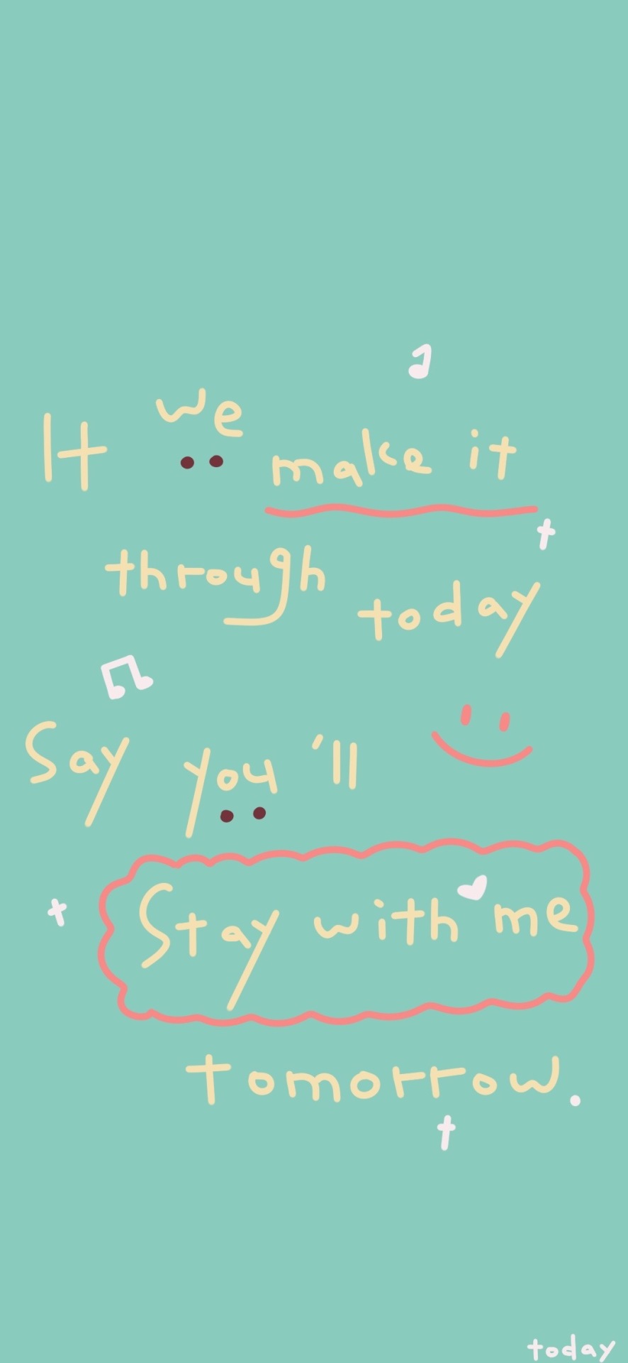 stay with me
