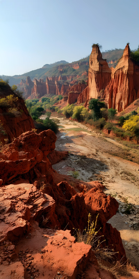 土林秘境，天地丹青
